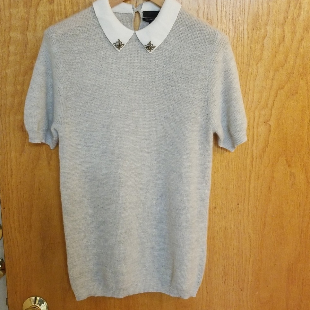 J.Crew 100% Cashmere Collection Jewel Sweater